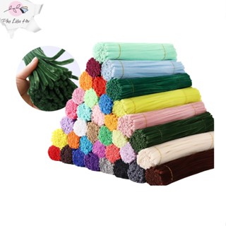 Kẽm nhung mềm mịn loại 1 làm hoa trang trí decor bó 95-100 sợi