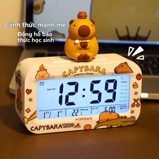 Đồng hồ báo thức Kapibala điện tử thông minh dành cho sinh viên trẻ em gái