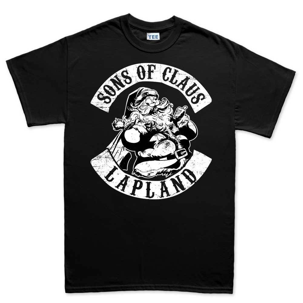 Sons Of Santa Claus Lapland Xmas Tree Mới Nam Áo Tee Top Áo Thun