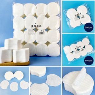 1200 / 600 / 300 CÁI Miếng Lót Bông Tròn Mềm Trang Điểm Móng Tay Sạch Cotton Tẩy Trang Điểm Da Mặt Sơn Z6A9