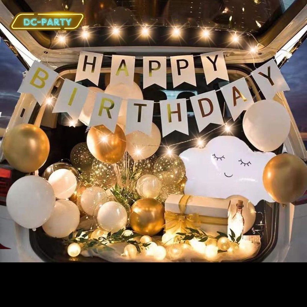 Gợi ý các mẫu trang trí sinh nhật ô tô siêu đáng yêu