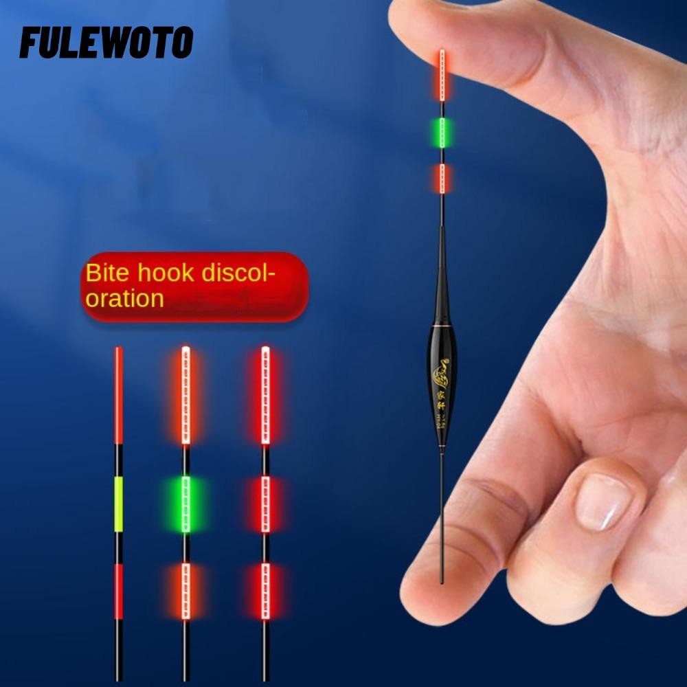 Phao ánh sáng FILEWOTO, Phao câu cá điện tử đuôi dài 2 nhẹ, Phao phao phao phao phao phao câu cá trê