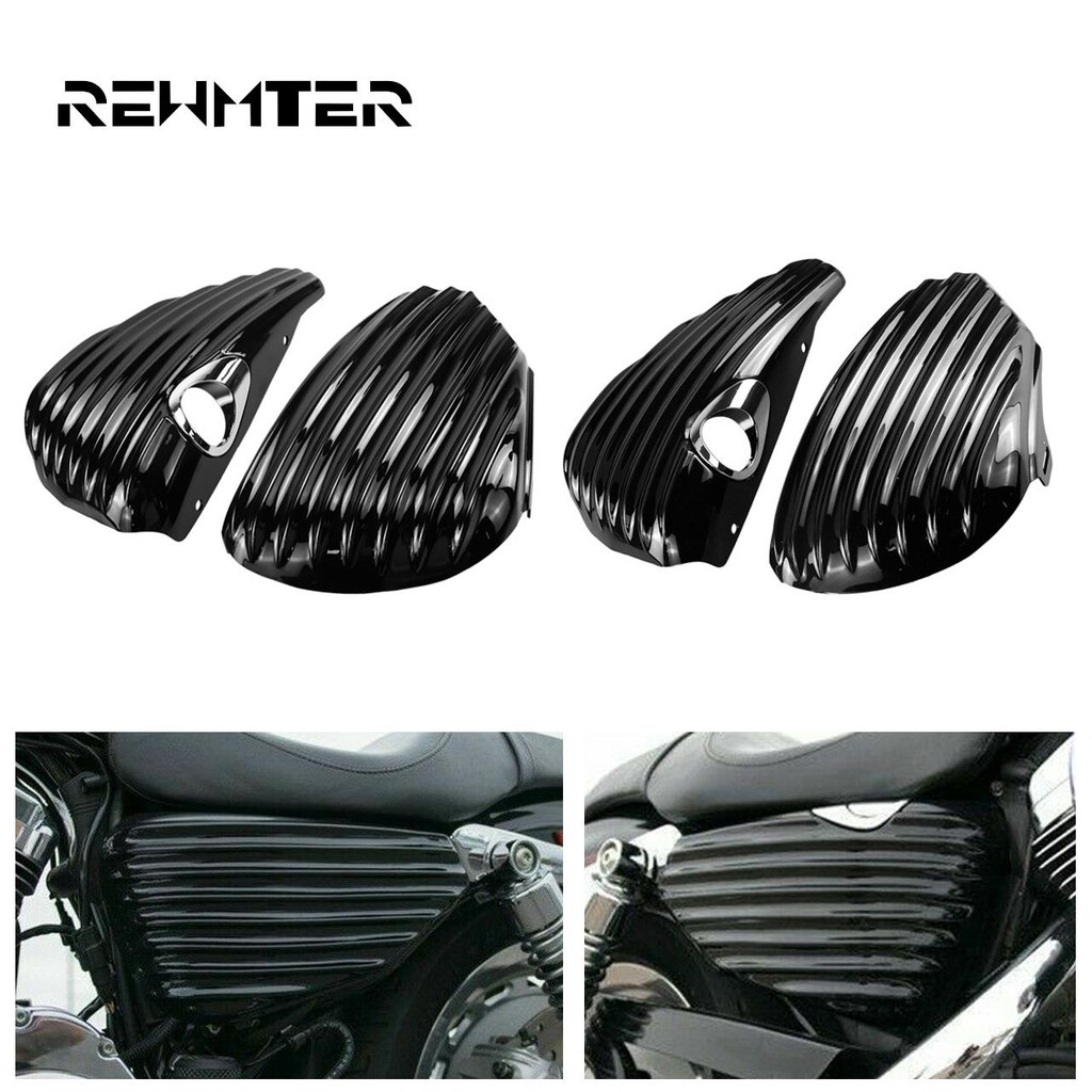 Bộ pin bình dầu màu đen ABS phù hợp cho Harley cho Sportster XL883 1200