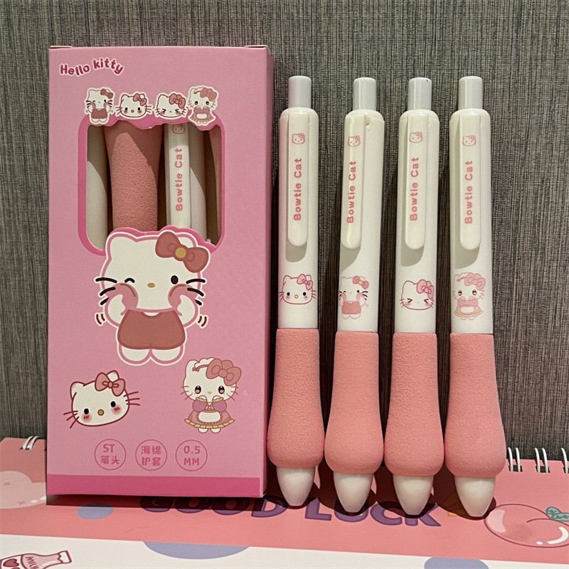 Bút Xốp Nhanh Khô Dễ Thương Hello Kitty | Gấu Thỏ House