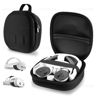 Hộp Đựng Di Động Cho Meta Quest 3 / 3S VR Dung Tích Lớn Hơn Túi Bảo Quản Du Lịch Bảo Vệ Túi EVA Cho Quest 3 VR Phụ Kiện