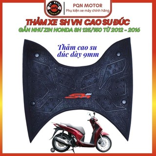 Thảm để chân Sh 2012-2016. Thảm Cao Su Sh 125/150i Dày Đẹp