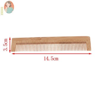 [VURK] 1 Lược Chải Tóc Massage Da Đầu Bằng Tre