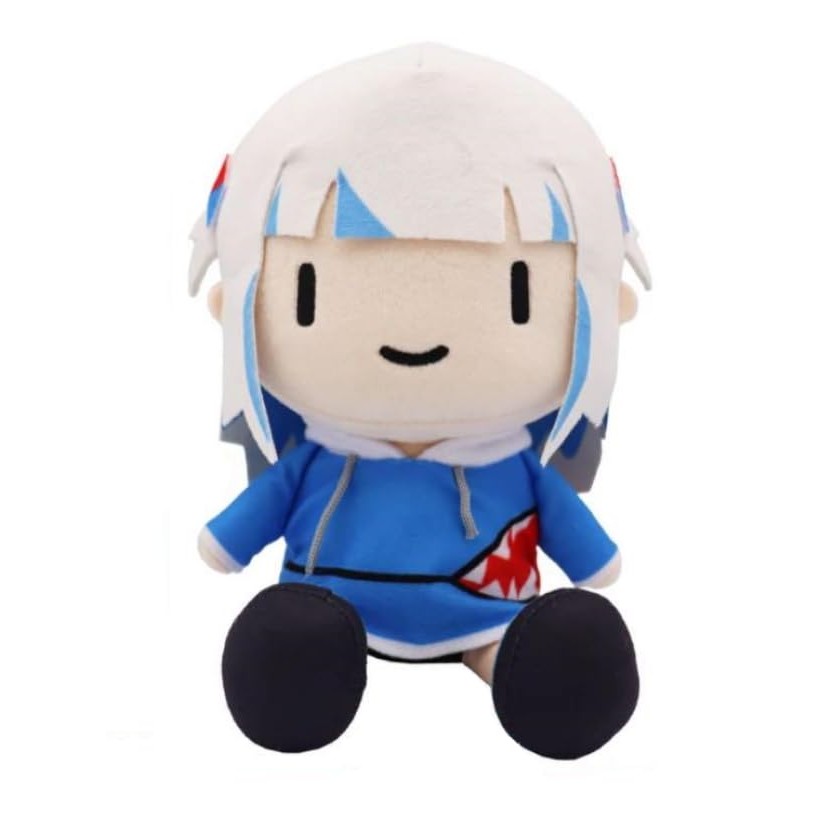 Hololive English -Myth- 2nd Anniversary Smol Plush – Gawr Gura (Sharky)ㅤDirect From Japan
