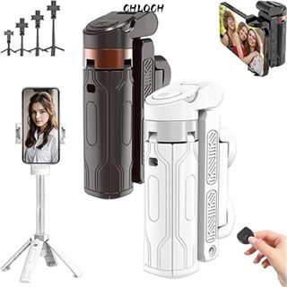 Chân máy điện thoại CHLOCH, Gậy Selfie Mini có thể điều chỉnh có thể mở rộng, đa chức năng với điều khiển từ xa có thể tháo rời 3 trong 1 Bluetooth Selfie Stick Vlog Chụp ảnh phát trực tiếp