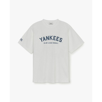 MLB - Áo thun unisex Varsity Big Logo Overfit_3ATSV0253-50IVS