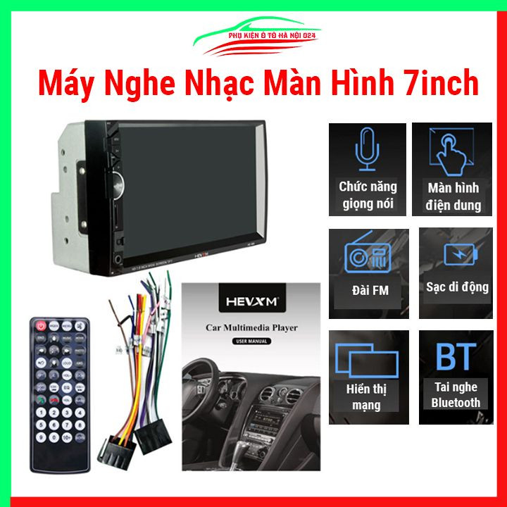 Máy nghe nhạc Mp3, Mp5 Bluetooth có màn hình HD 7 inch kèm chế độ gọi điện thoại HE-888