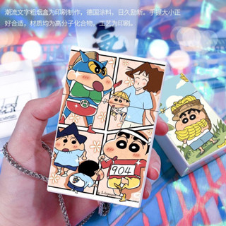 Hộp đựng thuốc lá nhựa dung tích lớn 3ZNV Crayon Shin-chan Hộp đựng đồ nắp lật chống nén dễ thương giá trị cao chống ẩm tiện mang theo quà tặng tùy chỉnh cho bạn trai