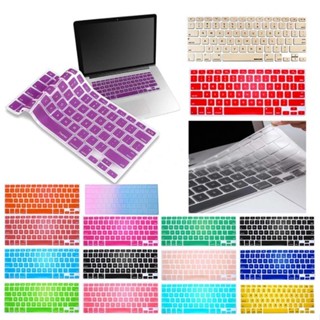 Vỏ Bàn Phím Silicon Mềm Trong Suốt Tương Thích Cho Macbook Air Pro 13.3 / 14,2 / 15 / 16 M1 2 3 4 Vỏ Bảo Vệ Bàn Phím