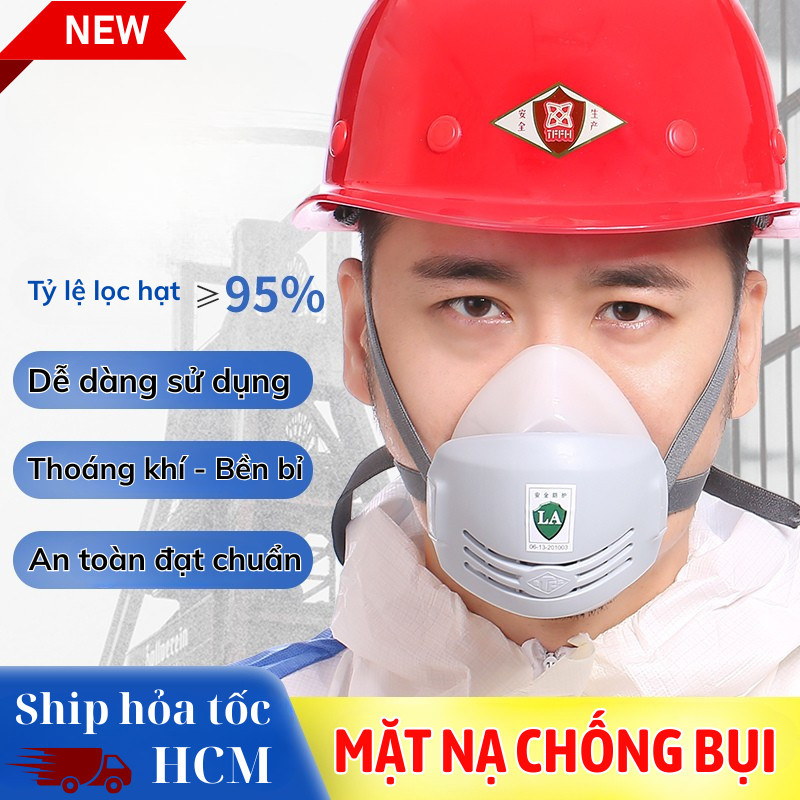 Mặt Nạ Chống Bụi Silicone Mềm CM BABY Chống Độc, Phòng Khói Bụi Hóa Chất, Ngăn Ô Nhiễm