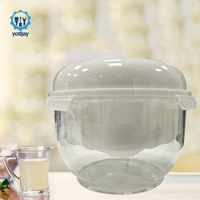 Máy làm sữa chua Hy Lạp Máy làm sữa đậu nành Nước ép trái cây sữa chua có túi lưới mịn và nắp đậy cho nhà bếp dã ngoại