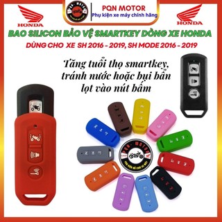Bọc (Bao) Silicon Cho Chìa Smartkey Sh 2016-2019, Sh Mode 2016 - 2019, PCX 2016 - 2020