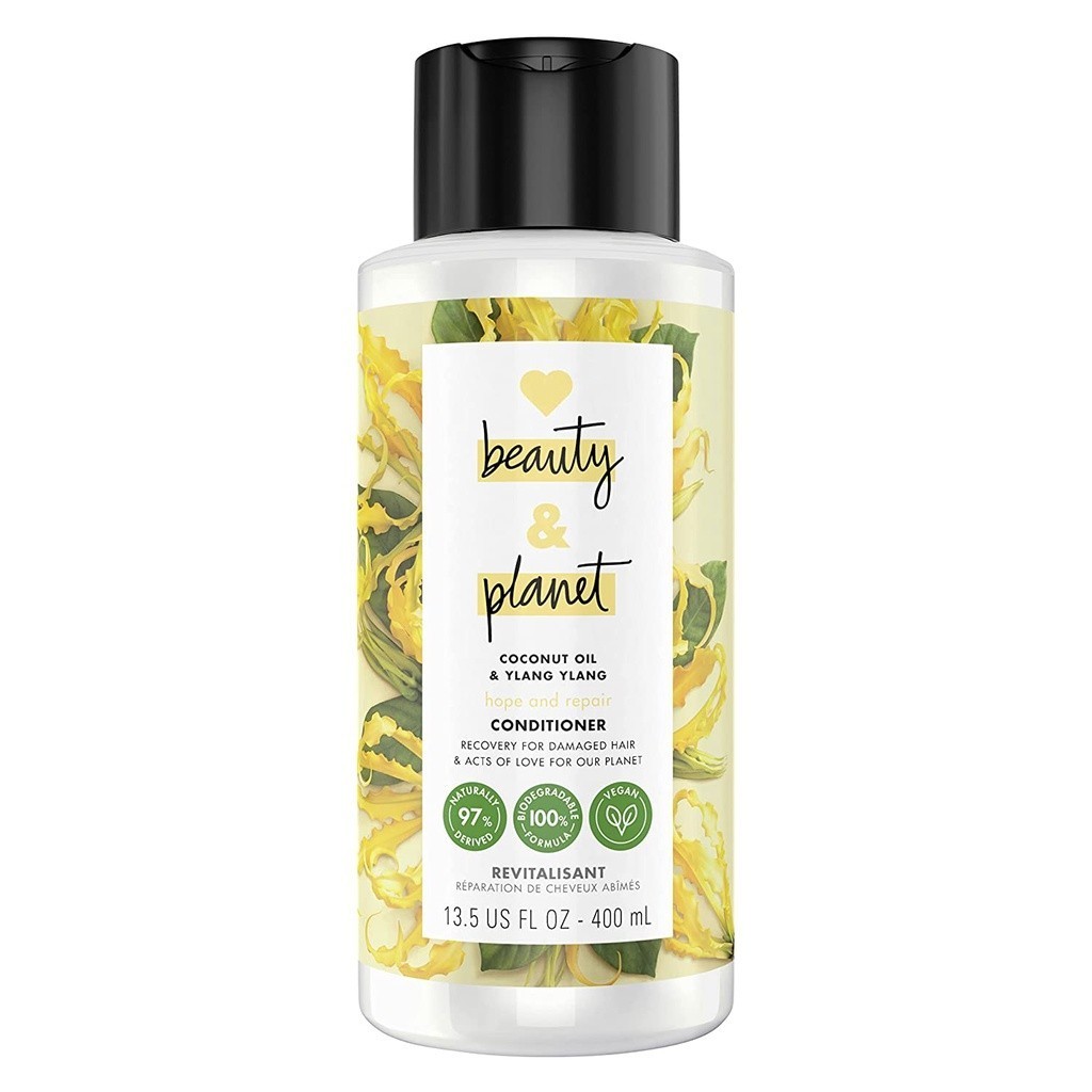 Dầu xả thiên nhiên Love Beauty and Planet 100% Biodegradable Conditioner 400ml (Mỹ)