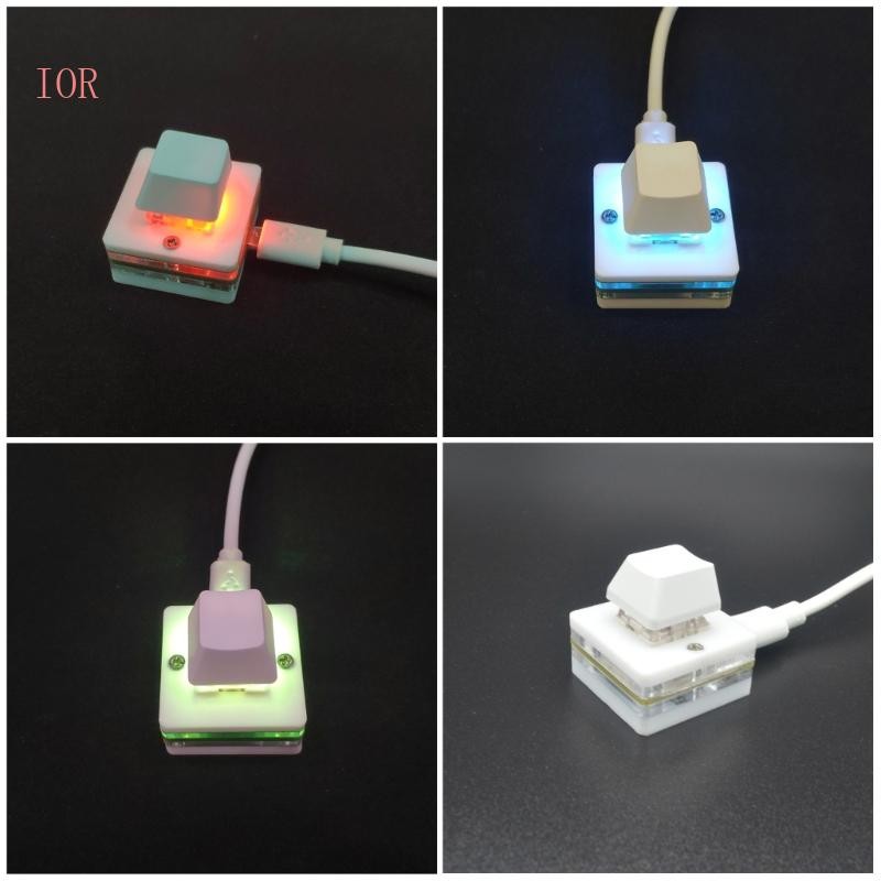 Bàn phím IOR Bàn phím chơi game 1 phím Bàn Mini USB cơ chơi game PC lập trình Macro OSU-