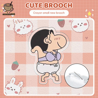 Acrylic Dễ Thương Trâm Cài Paster Mặt Dây Chuyền Nhỏ Phim Hoạt Hình Anime Crayon Shin-chan Túi Quà Lưu Niệm Trang Trí