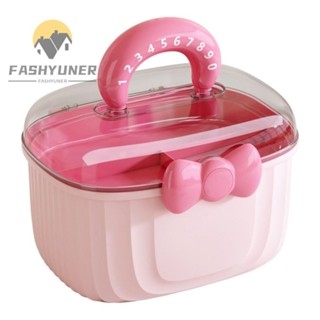  Hộp đựng đồ trang sức FASHYUNER Phụ kiện tóc Hộp đựng kẹp tóc nhiều lớp Hộp đựng xếp lớp nơ chống thấm nước dễ thương cho bé gái 