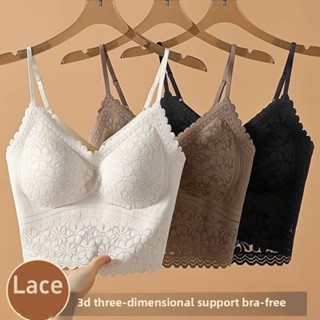 Áo Ba Lỗ Nữ ren cho phụ nữ có đệm ngực, lưng đẹp, áo ngực tích hợp, thoáng khí, phù hợp cho cả mặc bên trong và bên ngoài