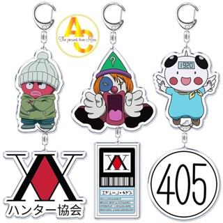 Móc khoá Hunter X Hunter Anime Hisoka Killua Testing Number Acrylic Phụ kiện trang trí