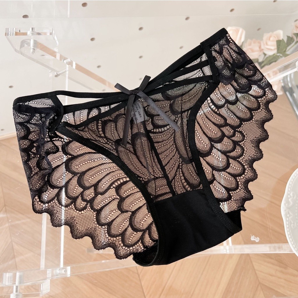 Quần Chip Ren R13 Quần Lót Ren Gợi Cảm Quần Lót Nữ Ren Xuyên Thấu Dây Sexy Mềm Mại Quyến Rũ Gợi Cảm 