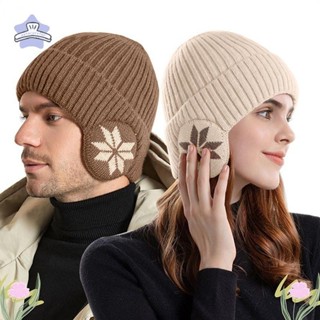 [Estereryfor] Mũ bảo vệ tai Mũ len tròn ấm áp có mũ dệt kim nhung VN
