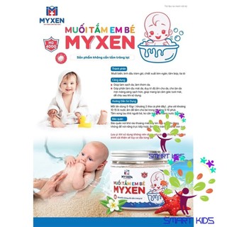 Muối Tắm em bé MYXEN 400g