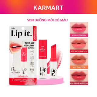 Son Dưỡng Môi Có Màu Lip It Tint Me Healthy Balm Hạn Chế Môi Khô, Làm Đều Màu Môi 3g