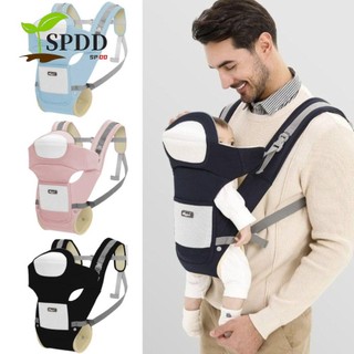 Spdd Baby Hipseat Carrier, Hỗ trợ đầu đối diện phía trước Ba lô chở em bé, Lưới thoáng khí di động Có thể điều chỉnh đa năng cho bé Sling Trẻ mới biết đi