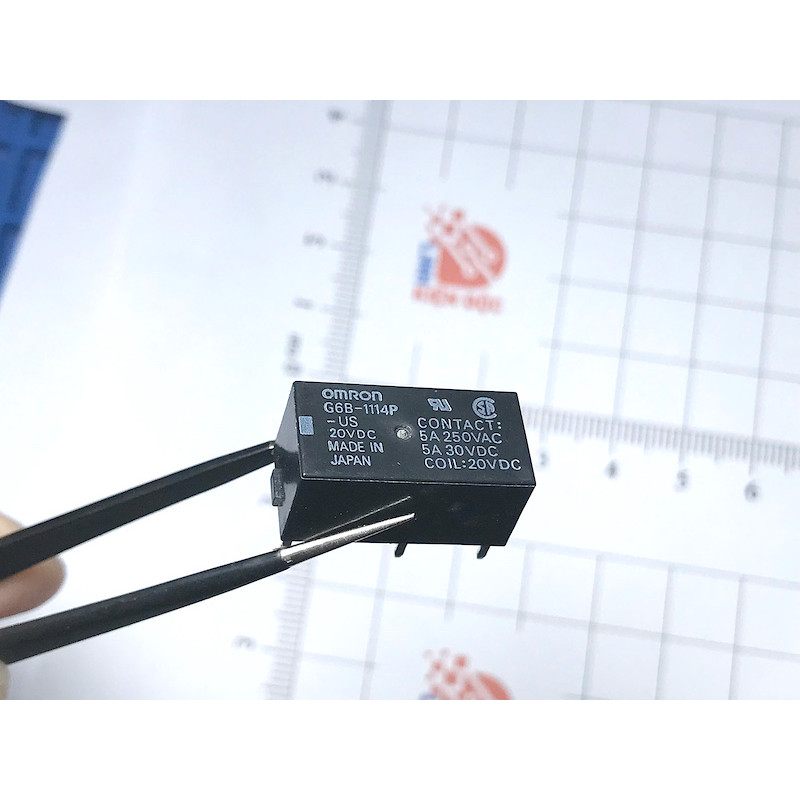 Relay OMRON G6B-1114P-US 20VDC 5A 4 chân