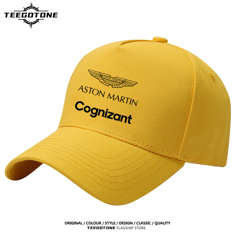 Aston Martin Đội Đua Xe Vettel StrolF1 Công Thức Xung Quanh Vịt Lưỡi Mũ Nam Nữ Che Nắng Người Mũ Bón