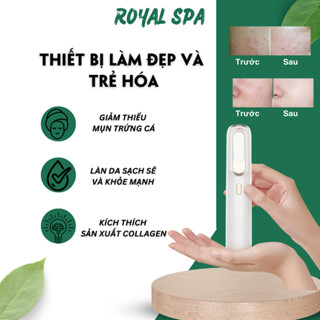  Máy ion hóa chăm sóc da trị mụn mờ thâm lỗ chân lông săn chắc đàn hồi CSSD162 Royalspa 
