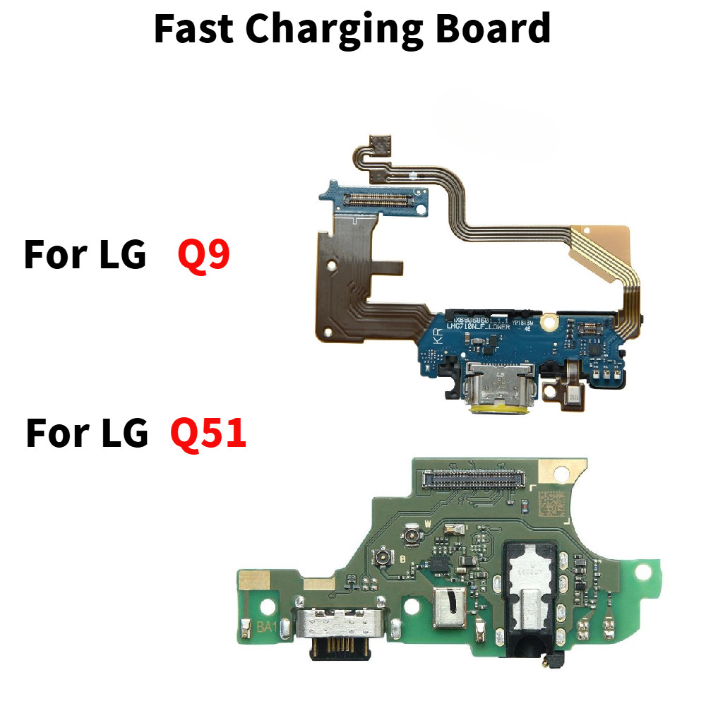 Dành Cho LG Q9 Q51 Bảng Sạc USB Dock Kết Nối Cáp Mềm