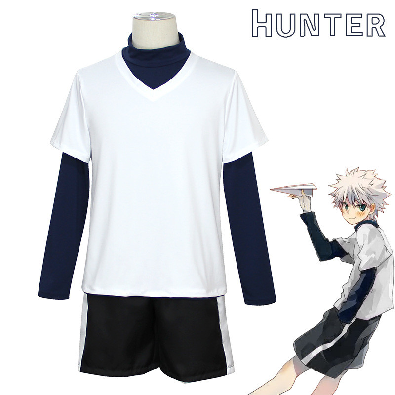 Hunter x HUNTER Cosplay Bộ Trang Phục Hóa Trang Nhân Vật Killua Zoldyck Trong Anime Dịp Halloween Co