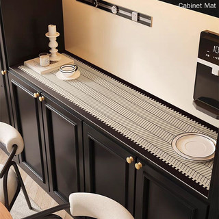 Nhẹ Sang Trọng Cao Cấp Tủ Giày Thảm Tủ Tivi Chống bỏng Bảo Vệ Bàn Vải Chống Thấm Nước Và Chống Dầu Bên Tủ Thảm
