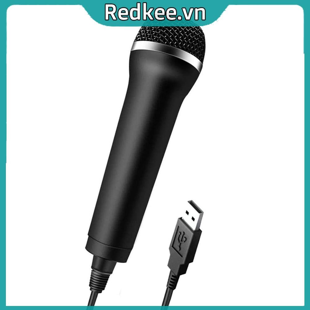 Micrô có dây USB Karaoke Mic cho PS 4 PS4 Switch Xbox PC