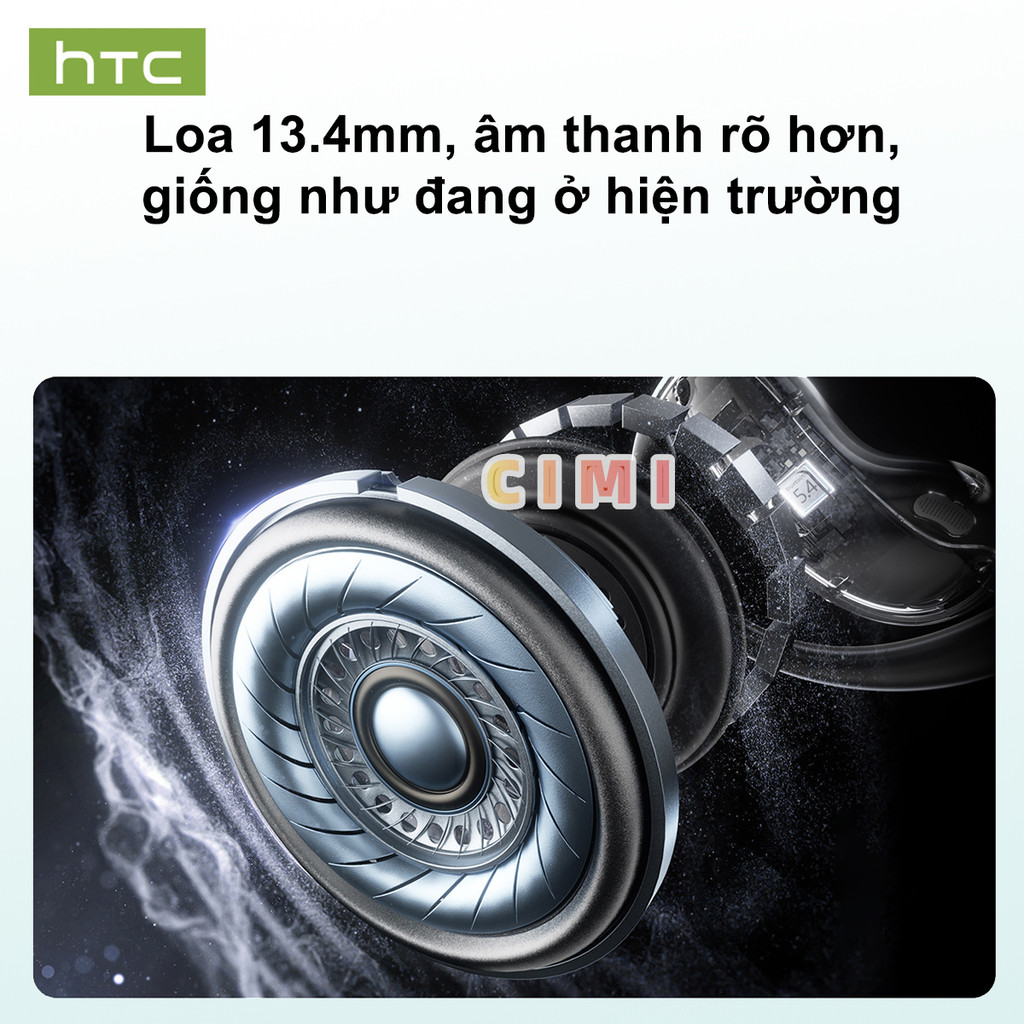 Tai nghe Bluetooth HTC NE19 Dẫn truyền xương Tai nghe thể thao Khử tiếng ồn không dây Tai nghe chơi game Dịch AI Tai nghe Bluetooth 144 ngôn ngữ | BigBuy360 - bigbuy360.vn