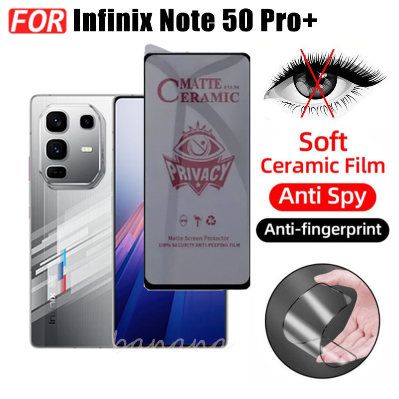 Kính cường lực Infinix Note 50 Pro Plus cho Infinix Smart 9 Note 50 Hot 50 40 Tấm bảo vệ màn hình