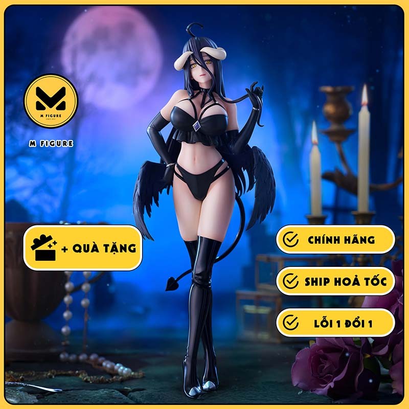 MÔ HÌNH Albedo - Overlord - BiCute Dark (FuRyu) FIGURE CHÍNH HÃNG