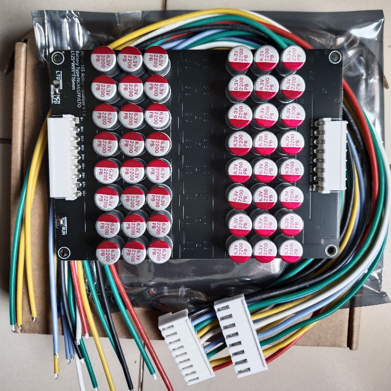 Mạch cân bằng pin Lithium, 4S-16S chủ động, điện dung, cân bằng 5,5A, cân bằng 5.5A