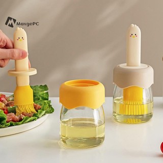 [Max-t] Bàn Chải Silicon Bình Dầu Nấu Ăn BBQ Nhà Bếp Bộ Chai Gia Vị Bàn Chải Dầu Bàn Chải BBQ Chịu Nhiệt BBQ Dụng Cụ BBQ Ngoài Trời Mới