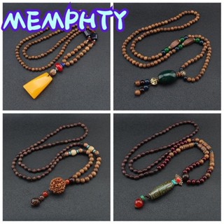 MEMPHTY Vòng cổ Mặt Phật Phong Cách Boho Thời Trang