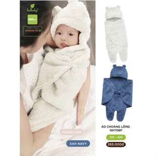 Lullaby - Áo lông Cừu mềm ấm cho bé trai, bé gái sơ sinh đến 6 tháng