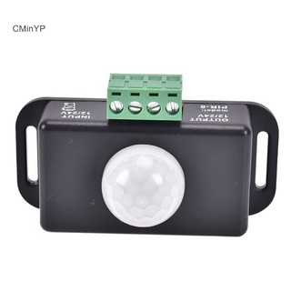 Cảm biến chuyển động PIR hồng ngoại tự động Cyp 12V 24V 6A cho đèn LED Glory
