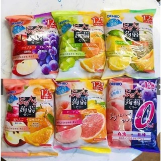 <CHUẨN NHẬT> Thạch Hoa Quả Orihiro Đủ Loại Thơm ngon,An toàn cho bé Nhật Bản 240gr