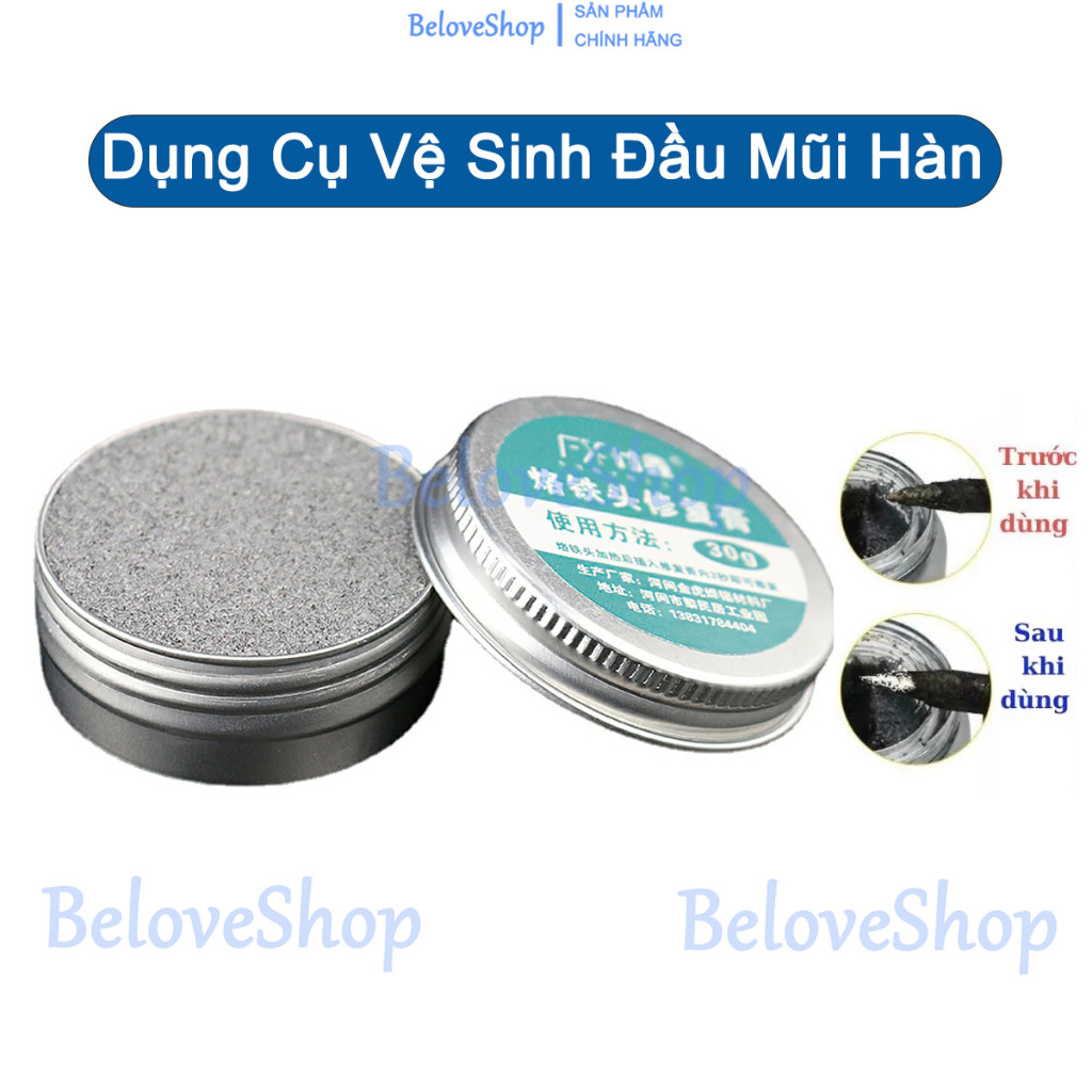 Bột vệ sinh mũi hàn , chất làm sạch đầu mỏ hàn 30g - Dụng Cụ Vệ Sinh Đầu Mũi Hàn
