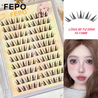 10 Hàng Lông Mi Giả Tự Dính Không Yêu Cầu Keo Lười Hoa Hướng Dương Lông Mi Giả Dung Tích Lớn Mở Rộng Đơn Cụm Lông Mi Dưới Tờ Mỹ Phẩm