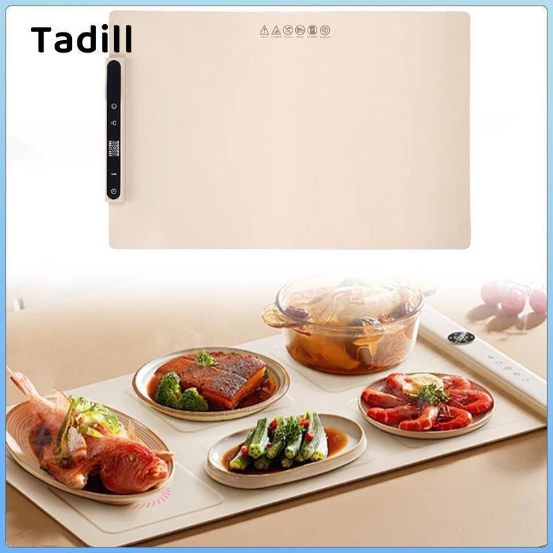 Khay sưởi điện Điều khiển nhiệt độ đa chức năng Máy hâm nóng bát đĩa Placemat Máy hâm nóng thực phẩm cho gia đình Nhà bếp tân gia